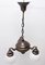 Brass Three-Armed Chandelier, 19th Century, Image 8