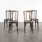 Luterma Dark Walnut Bentwood Chairs by Marcel Breuer, 1930s, Set of 4 5