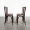 Luterma Dark Walnut Bentwood Chairs by Marcel Breuer, 1930s, Set of 4 10