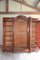 Large Tight Antique Mahogany Mirror Cabinet 2