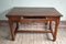 Antique Oak Writing Desk with Chair, Set of 2, Image 2