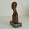 Abstract Wood Carved Bust Sculpture 6