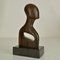 Abstract Wood Carved Bust Sculpture 5