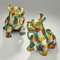 Chinese 20th Century Glazed Ceramic Sculptures, Set of 2 4