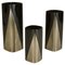 Porcelain Noire Studioline Vases by Dresler for Rosenthal, Set of 3, Image 1
