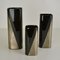 Vases Studioline en Porcelaine Noire par Dresler pour Rosenthal, Set de 3 10
