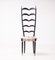 Stuhl mit hoher Rückenlehne von Paolo Buffa 4