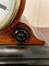 Antique Victorian Walnut Desk Clock 5