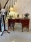 Antique Edwardian Inlaid Mahogany Bow Fronted Sideboard 2