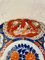 Large Antique Hand Painted Japanese Imari Charger 7