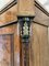 Antiker viktorianischer Beistellschrank aus Nusswurzelholz mit Intarsien 16