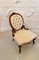 Chaises Victoriennes Antiques en Noyer, Set de 2 5