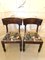 Antique Mahogany Regency Library Chairs, Set of 2, Image 2