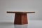 Side Table in Travertine and Natural Leather from De Sede, Switzerland, 1970s, Image 17