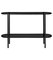 Black Glass Console Table 2