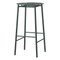 Tabouret de Bar Minimaliste Noir et Doré 5