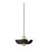 Small Taupe and Gold Pendant Lamp 3