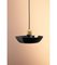 Small Taupe and Gold Pendant Lamp 4