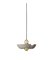 Small Taupe and Gold Pendant Lamp 2