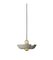 Small Taupe and Gold Pendant Lamp, Image 2