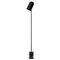 Black Cylinder Floor Lamp, Image 1