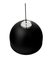Large Black Round Pendant Lamp, Image 3