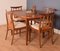 Teak Brasilia Dining Table & 4 Chairs by Victor Wilkins for G-Plan, 1960s, Set of 5 2