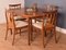 Teak Brasilia Dining Table & 4 Chairs by Victor Wilkins for G-Plan, 1960s, Set of 5 4