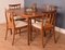 Teak Brasilia Dining Table & 4 Chairs by Victor Wilkins for G-Plan, 1960s, Set of 5, Image 4