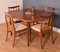 Teak Brasilia Dining Table & 4 Chairs by Victor Wilkins for G-Plan, 1960s, Set of 5 6