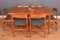Teak Danish Extending Dining Table & 6 Chairs, 1960s, Set of 7, Image 6