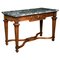 Walnut Console Table, Image 1