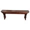 Italian Antique Chestnut Bench 1