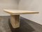 Vintage Travertine Dining Table, 1970s, Image 6