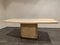 Vintage Travertine Dining Table, 1970s, Image 8