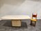 Vintage Travertine Dining Table, 1970s, Image 3