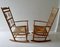 Mid-Century English Wood Rocking Chairs, Set of 2 8