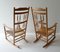 Mid-Century English Wood Rocking Chairs, Set of 2 7