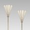 Austrian Art Deco Nickel Pendant Lamps from School of Dagobert Peche, Set of 2 3