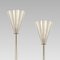 Austrian Art Deco Nickel Pendant Lamps from School of Dagobert Peche, Set of 2, Image 3