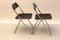 Italian Plia Folding Chairs by Gian Carlo Piretti for Anonima Castelli, Set of 2 1