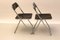 Italian Plia Folding Chairs by Gian Carlo Piretti for Anonima Castelli, Set of 2, Image 1