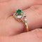 19th Century Style Emerald, Diamond and 18 Karat Yellow Gold Ring 10