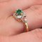 19th Century Style Emerald, Diamond and 18 Karat Yellow Gold Ring, Image 10