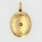 19th Century Pearl, Coral and 18 Karat Yellow Gold Opening Medallion 12