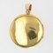 French Natural Pearl and 18 Karat Yellow Gold Opening Pendant, 1900s 14