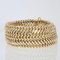 14 Karat Yellow Gold Curb Bracelet, 1950s, Image 3