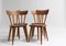 Scandinavian Swedish Fur Pine Chairs by Göran Malmvall, Set of 4 2