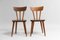 Scandinavian Swedish Fur Pine Chairs by Göran Malmvall, Set of 4 4