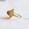 Vintage 18K Gold, Diamond and Ruby ​​Ring, 1940s 5